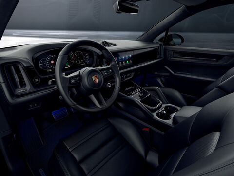 Taycan Black Edition Innenausstattung