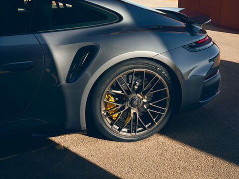 Rad eines 911 Turbo S