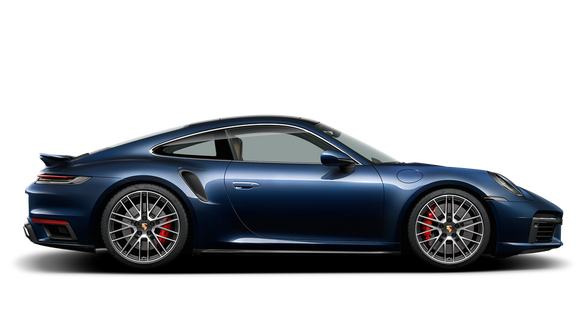 Porsche 911 Turbo, silber