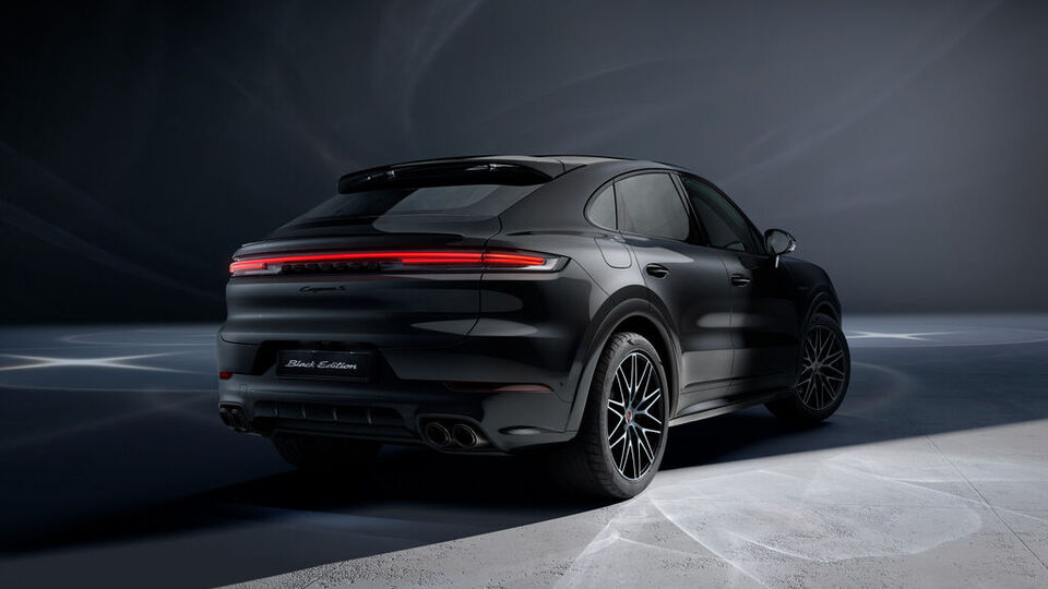 Porsche Cayenne Coupe Heckansicht