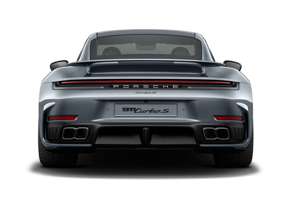 911 Turbo S Heckansicht