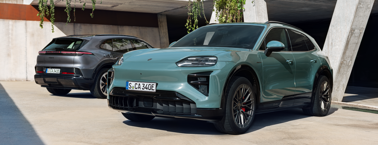 Prototyp des Porsche Cayenne E4